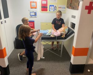 A doctors exhibit for kids at the Science & Discovery Center of Northwest Florida in Panama City